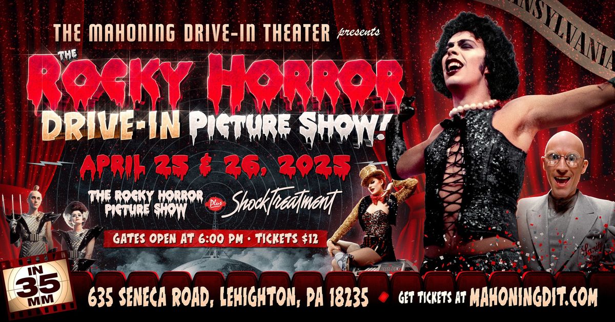 Rocky Horror Drive-in Picture Show: ROCKY HORROR & SHOCK TREATMENT (on 35mm)