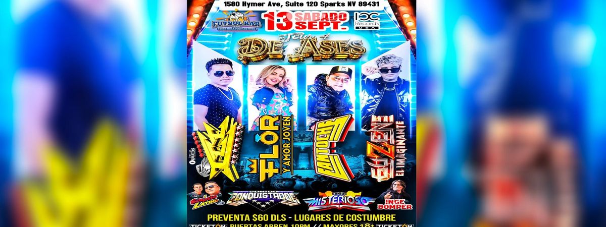 ICC, GUZEN, FLOR, FANTOCHE & MAS in Sparks