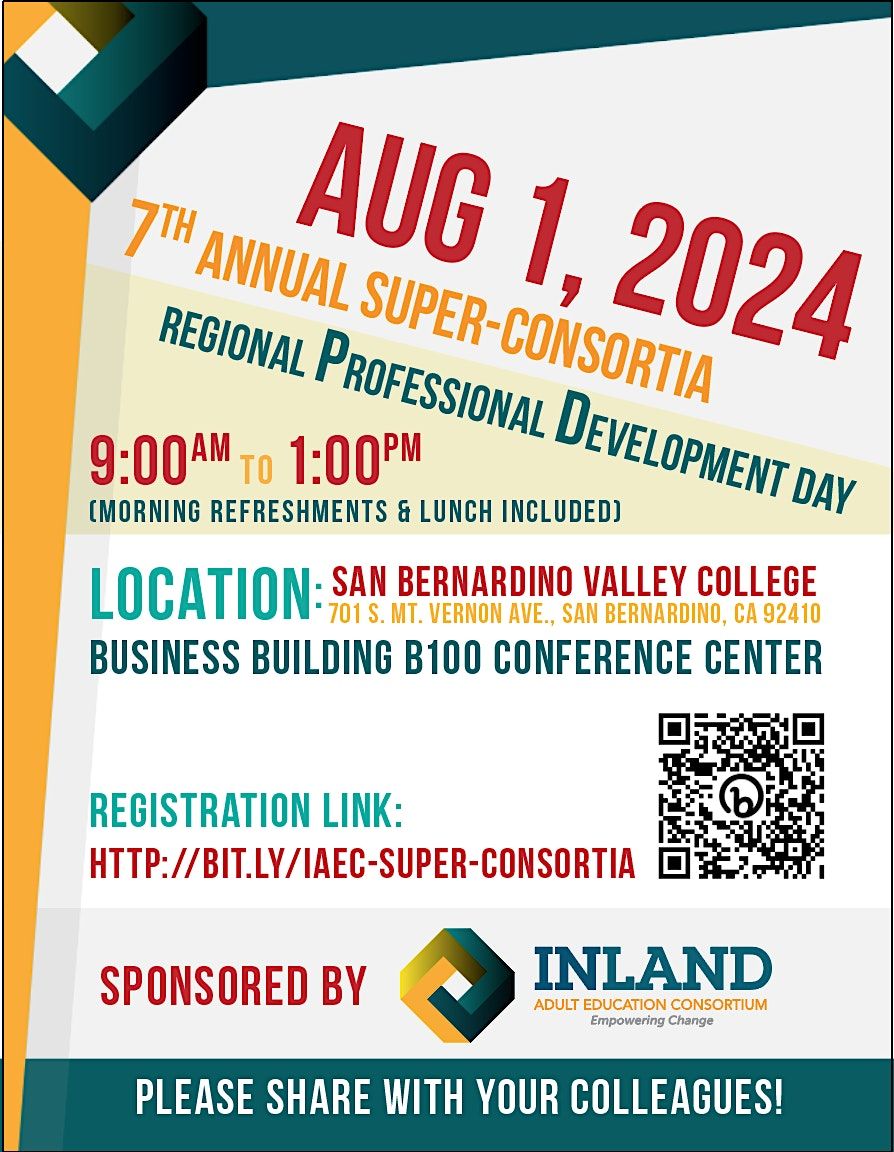 7th Annual Super-Consortia Regional PD Day