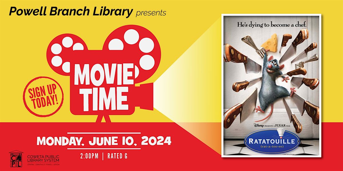 Movie Time: Ratatouille