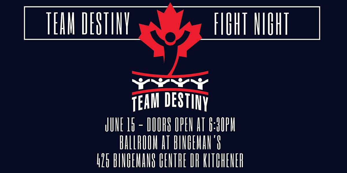 Destiny Boxing Fight Night