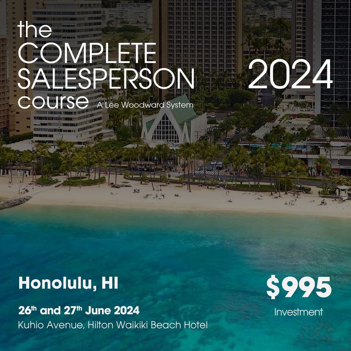 The Complete Salesperson Course Hawaii
