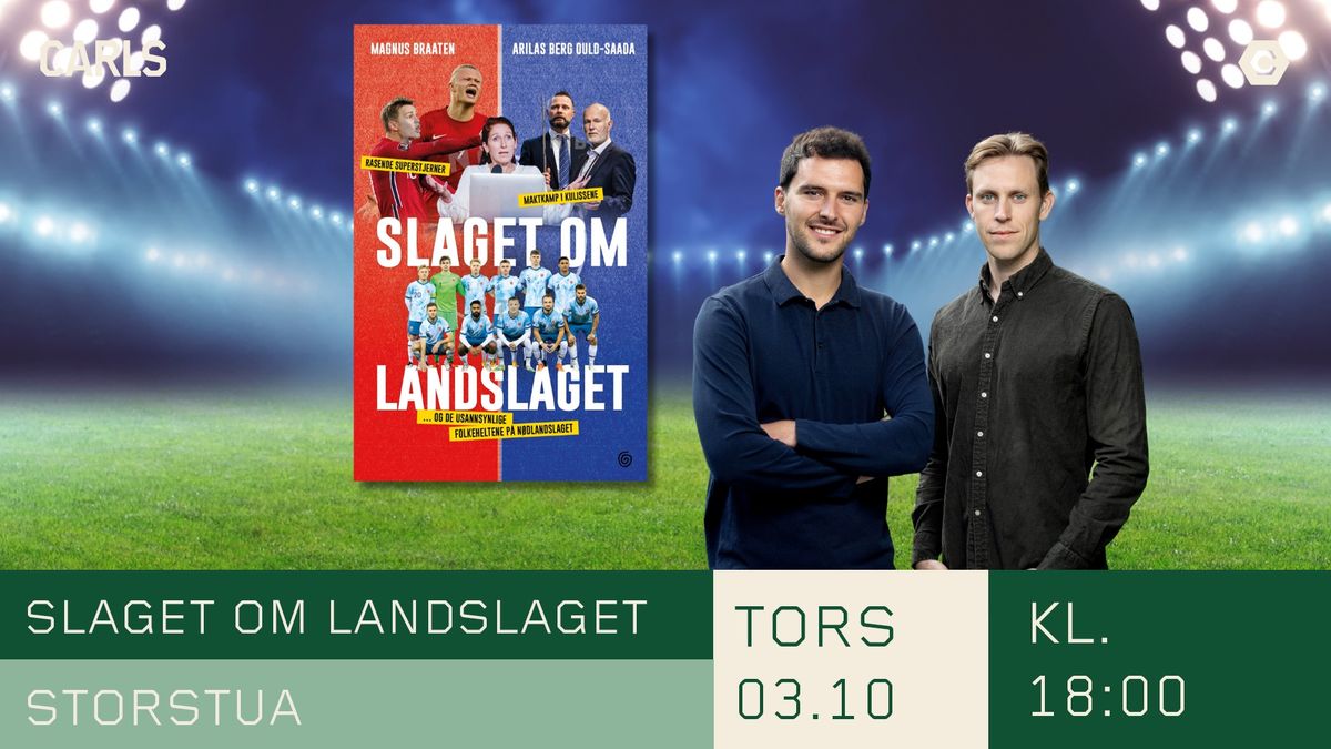 Slaget om Landslaget: Boklansering