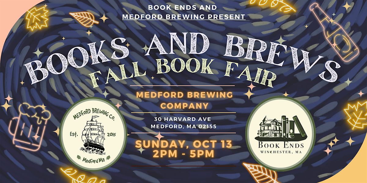 Books and Brews Bookfair @ Medford Brewing Company