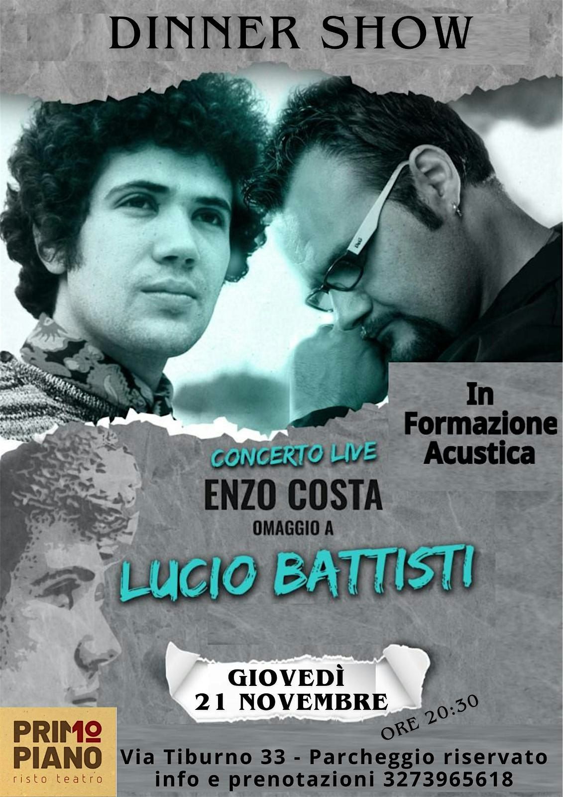 Lucio Battisti Live Tribute Concert