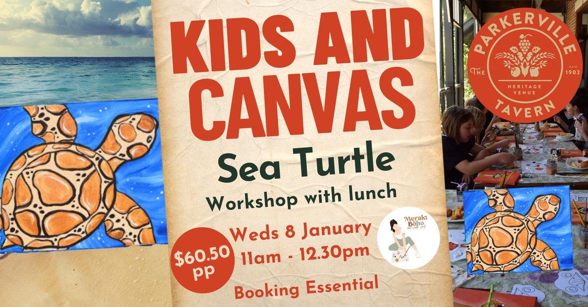 Kids and Canvas - Seat Turtle 