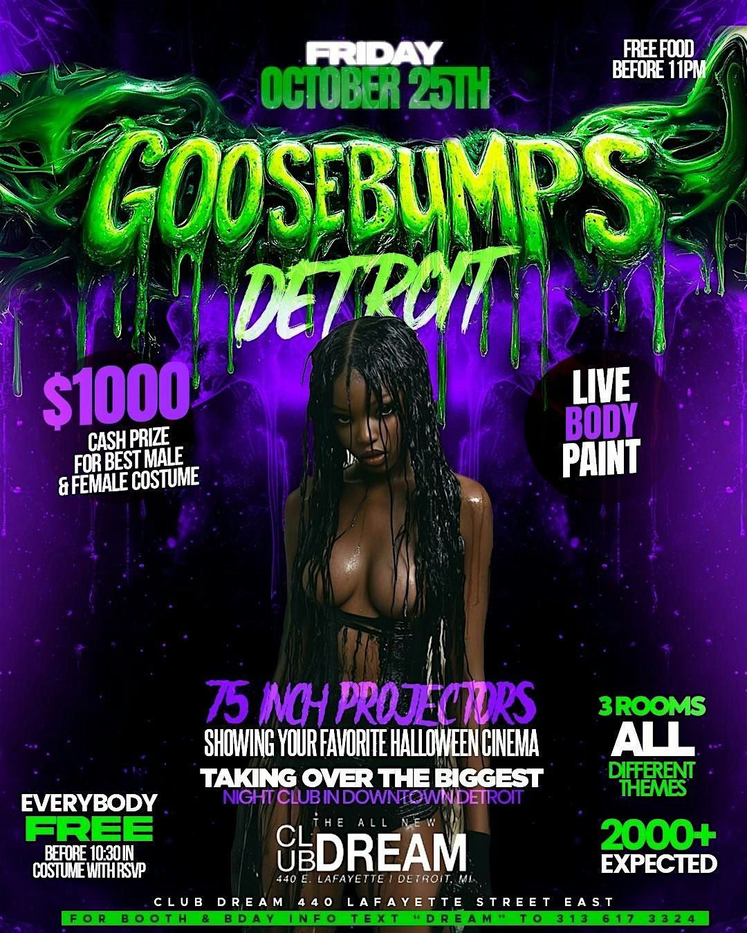 GOOSEBUMPS x SCARY HOURS  24': Halloween Party & Festival