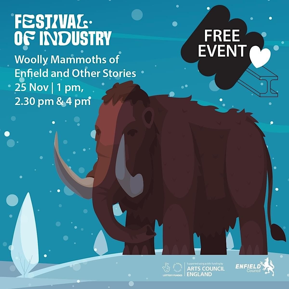 Woolly Mammoths of Enfield, Fore Street Library (Living Room Library