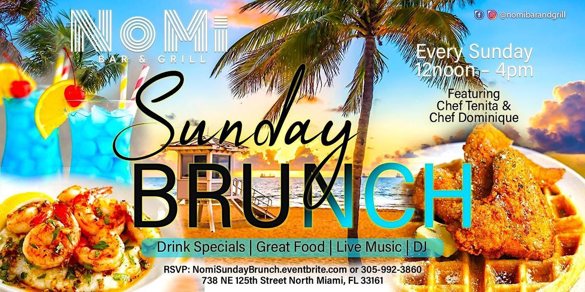 Nomi Bar & Grill - Sunday Brunch, NoMi Bar And Grill, North Miami, 19 ...