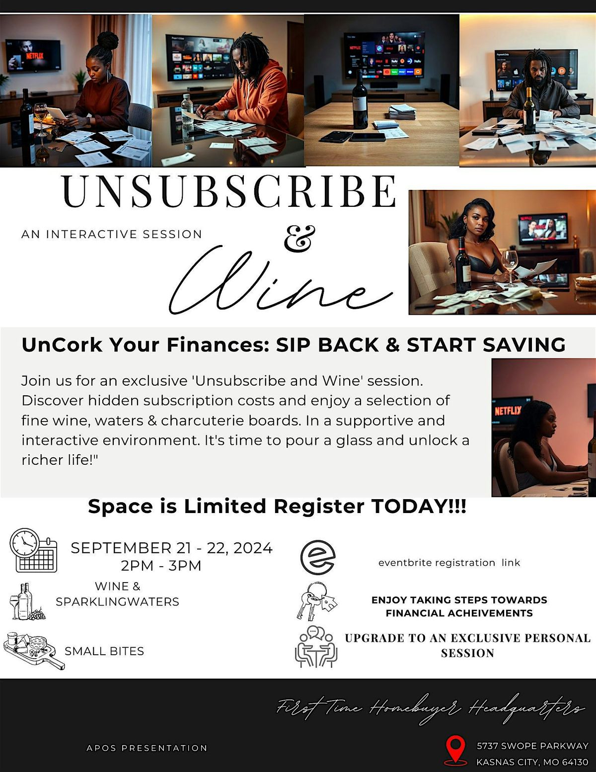 Unsubscribe and Wine