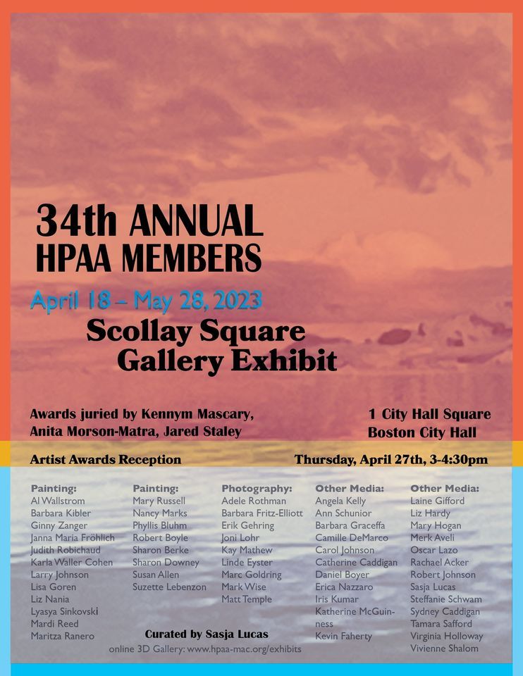 Awards Reception for 34th Annual Scollay Square Members Exhibition