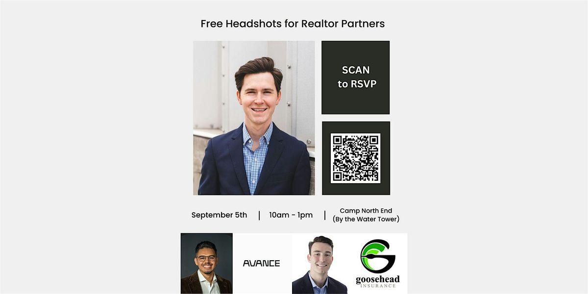 Free Headshots for Realtor Partners