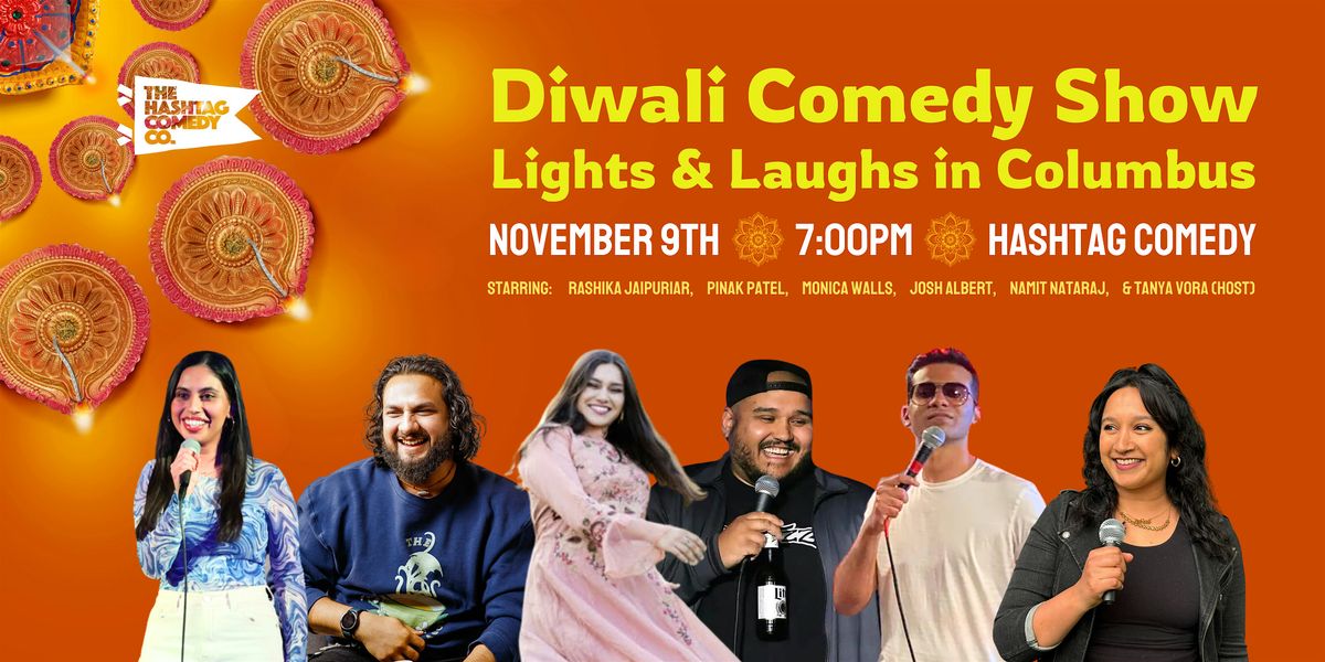 Diwali Comedy Show: Lights and Laughs in Columbus