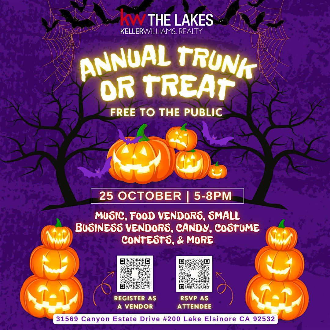 KW The Lakes 5th Annual Trunk or Treat