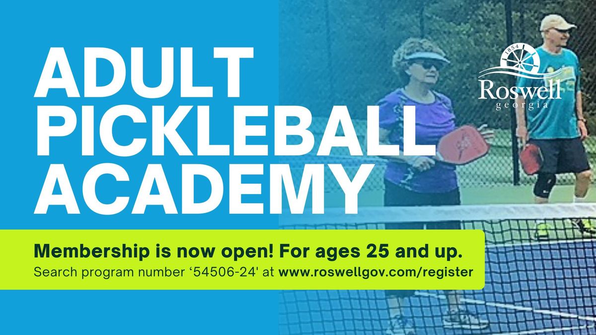 Adult Pickleball Academy