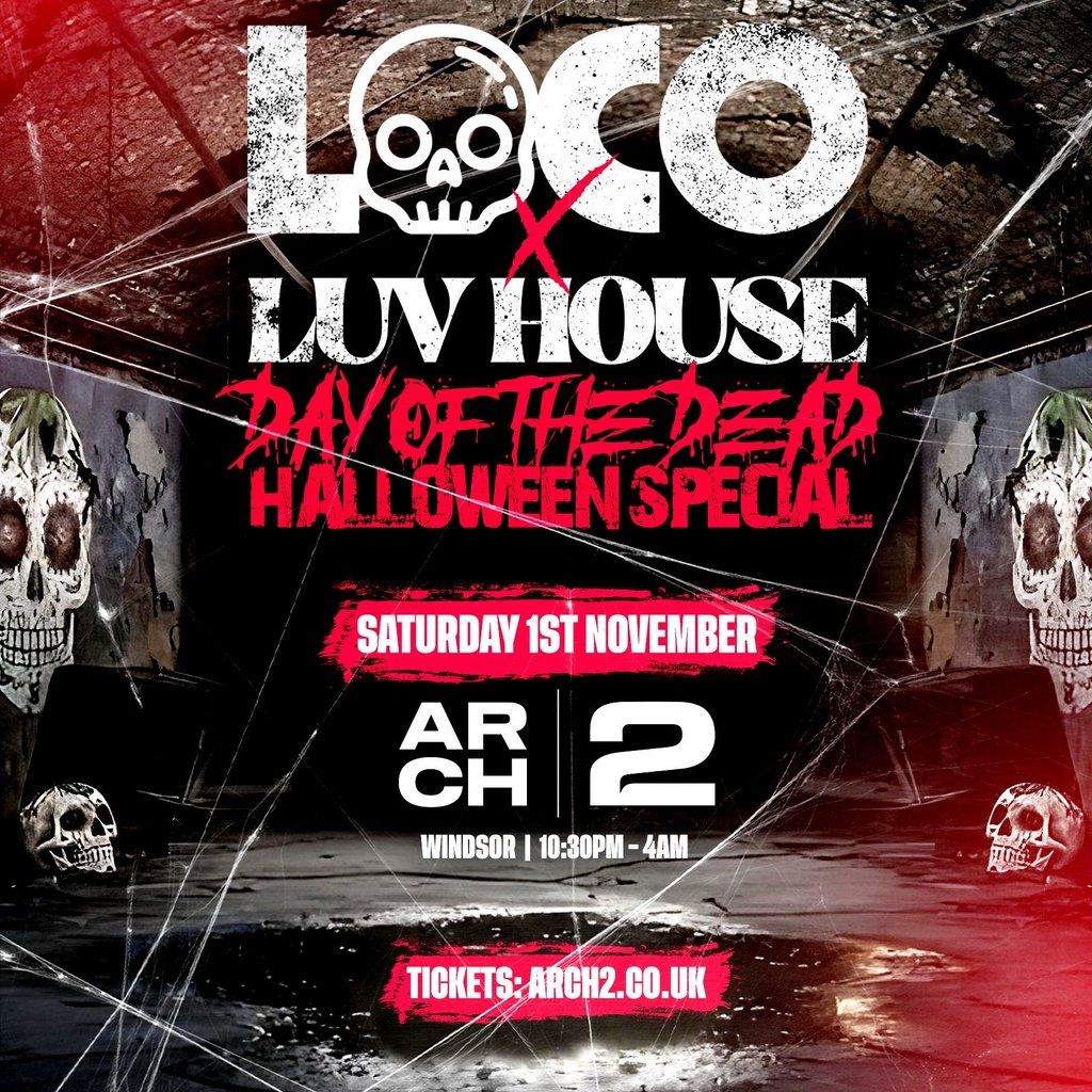 LOCO x LUV HOUSE : Halloween Special with ALEX BOWEN