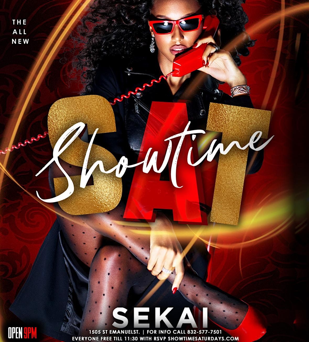 Showtime Saturdays @ Sekai Night Club Houstons #1 Grown & Sexy Saturday