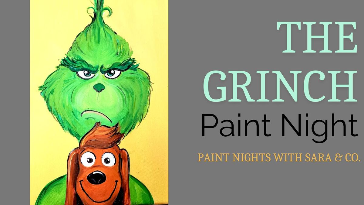 The Grinch Paint Night