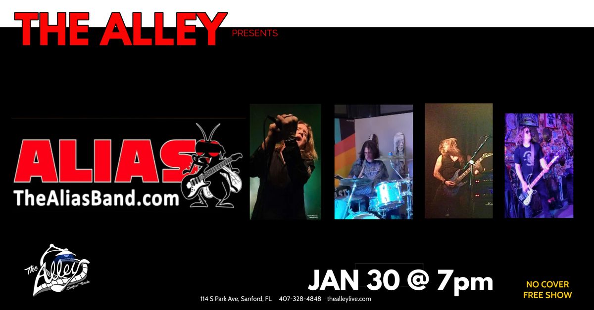 ALIAS | Live Rock n Roll Music @ The Alley & Fuel BBQ