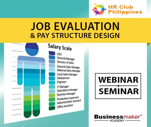 Live Webinar: Job Evaluation & Pay Structure Design