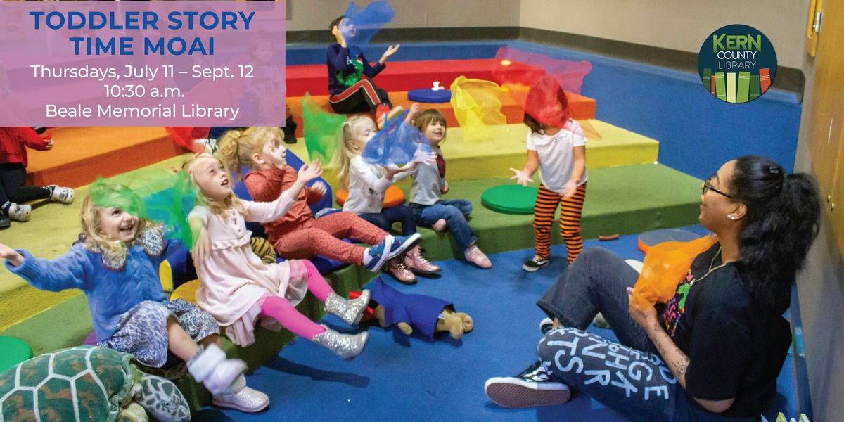 Toddler Story Time Moai series - BZP Bakersfield