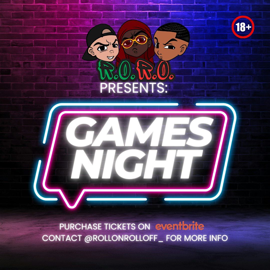 Roll On Roll Off Presents Games Night