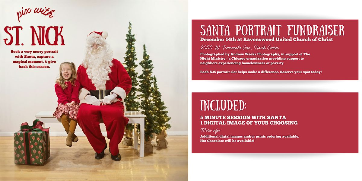 SANTA PORTRAIT FUNDRAISER