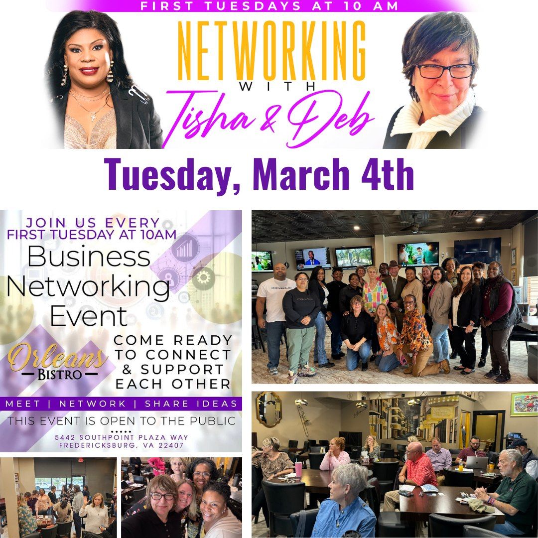 Networking Extravaganza with Tisha and Deb