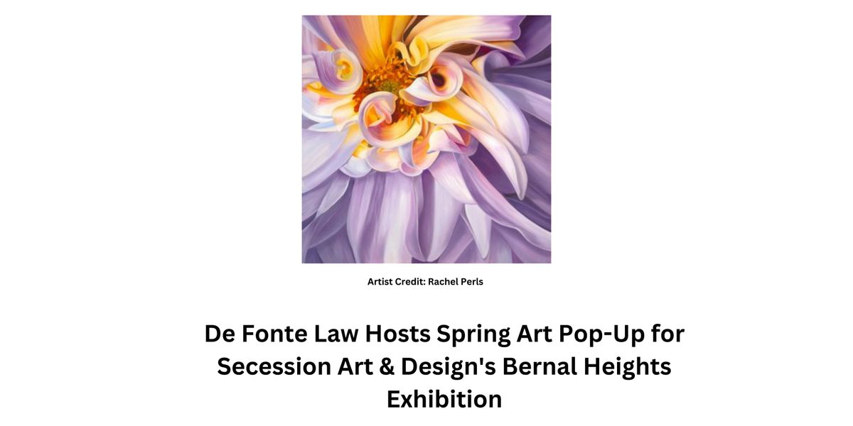 Spring Art Pop-Up Gallery:  Secession Art & Design in Bernal Heights