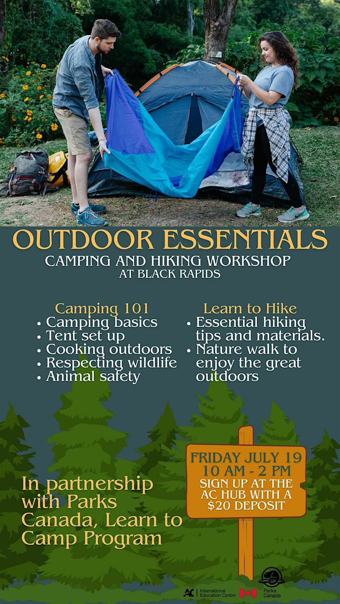 Outdoor Essentials: Camping & Hiking Workshop
