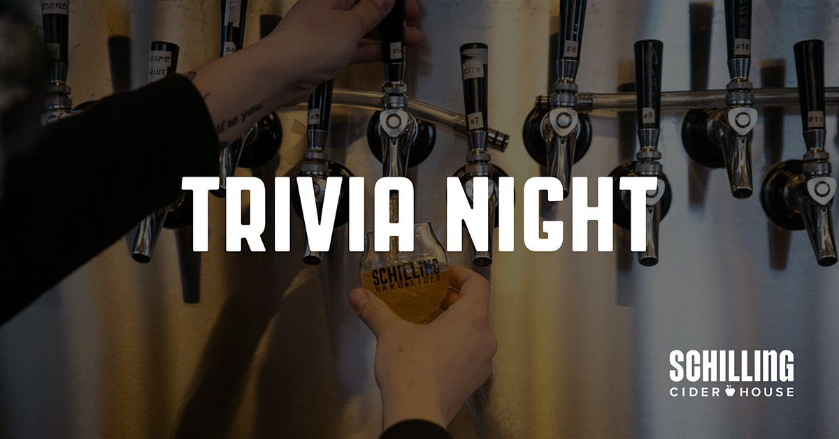 Trivia Night at Schilling Cider House PDX