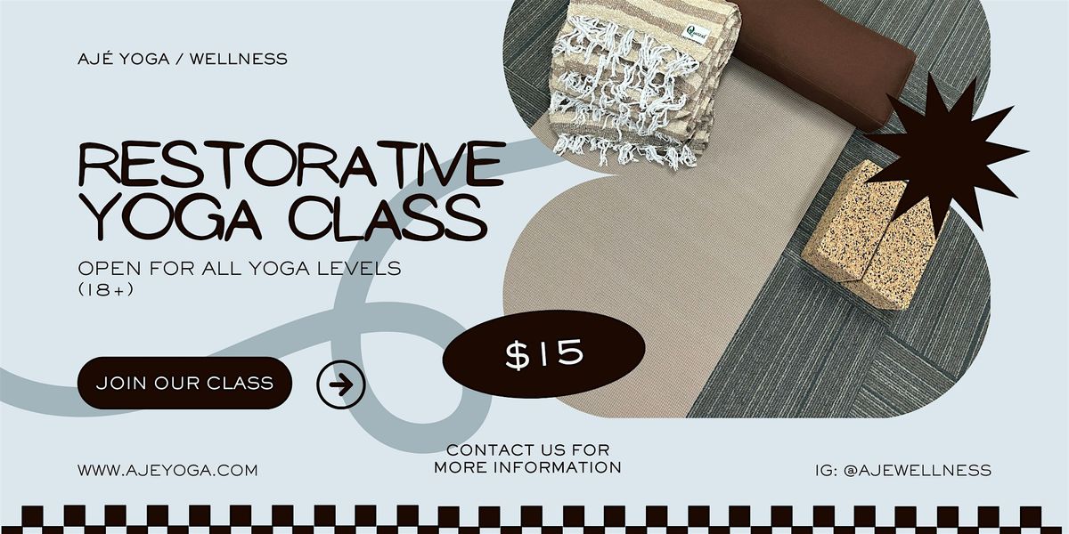 Beginners Restorative Yoga Class