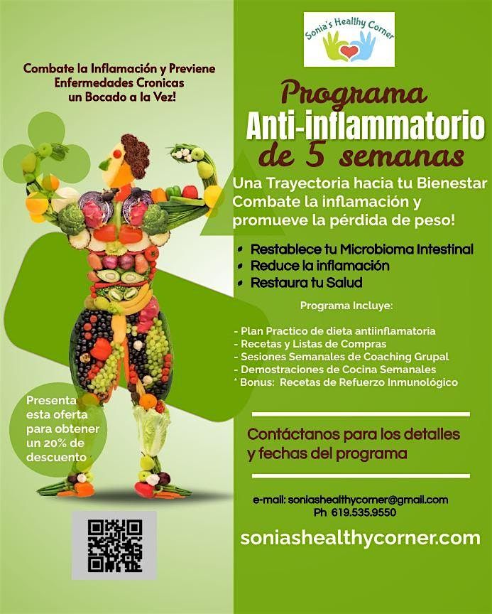 Apaga la  Inflamacion y Enciende tu Salud