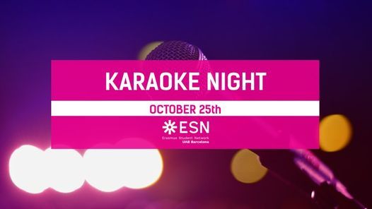 ESN UAB | Karaoke Night