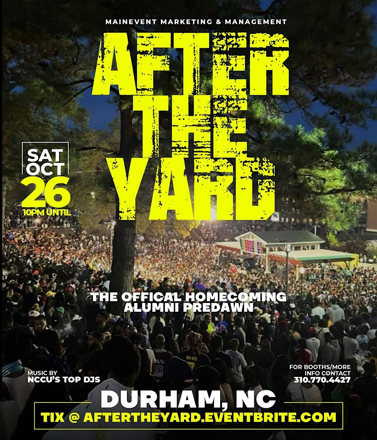 AFTER THE YARD || THE ALUMNI HOMECOMING PREDAWN [ALUMNI]