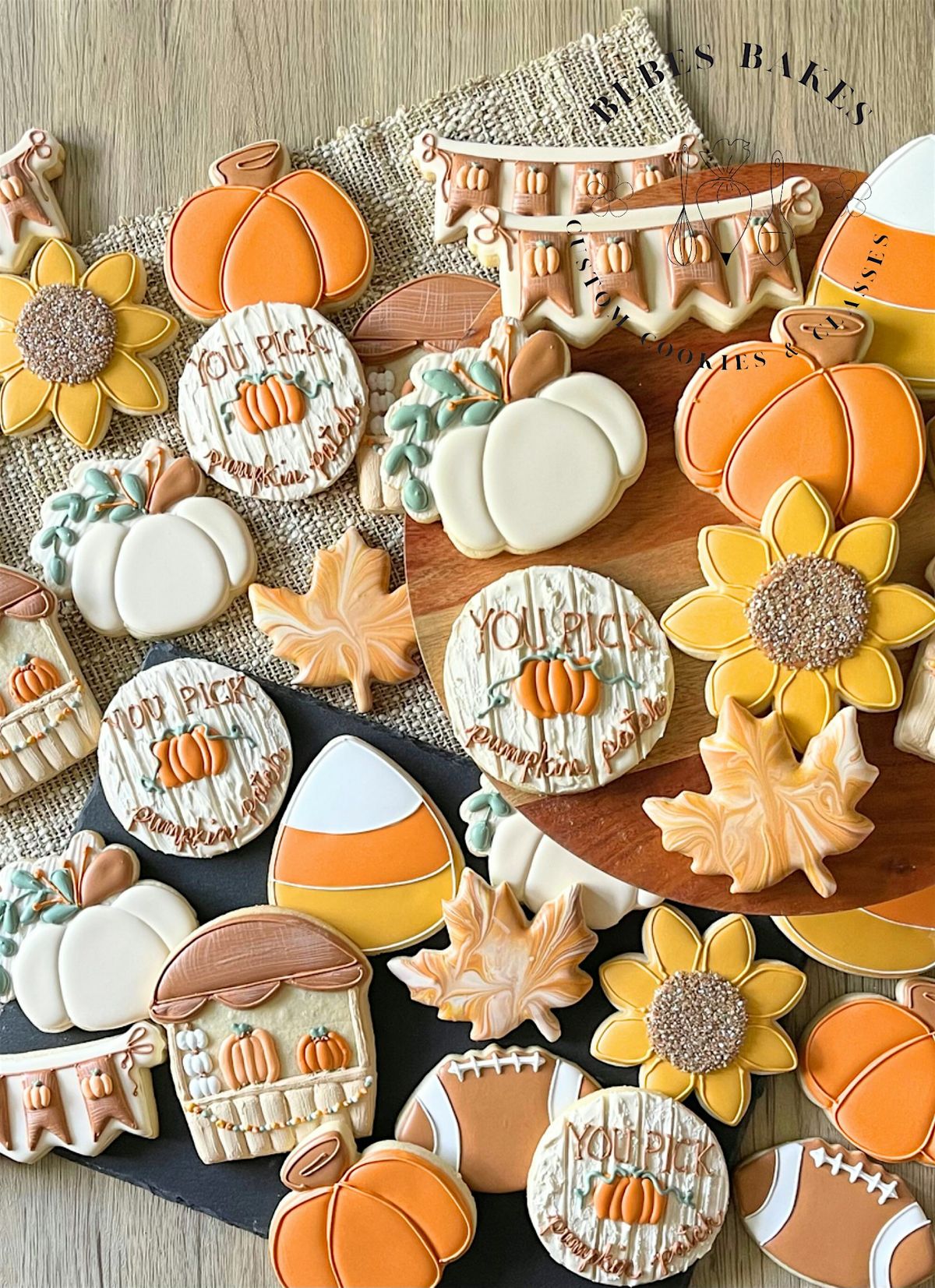 You Pick Pumpkin Patch Cookie Decorating Class