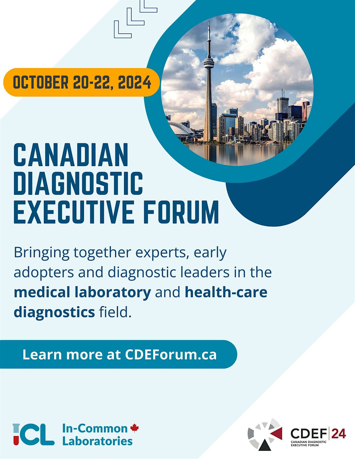 Canadian Diagnostic Executive Forum - October 20-22, 2024