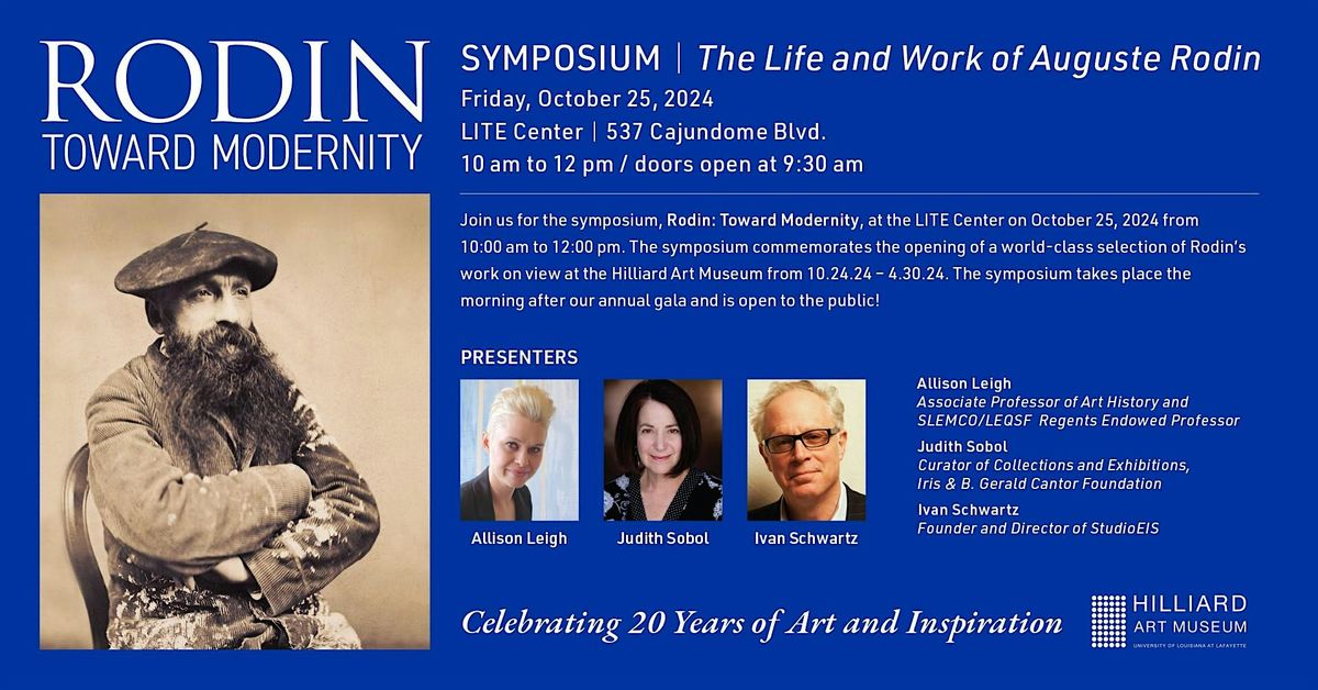 Rodin: Toward Modernity Symposium | The Life and Work of Auguste Rodin