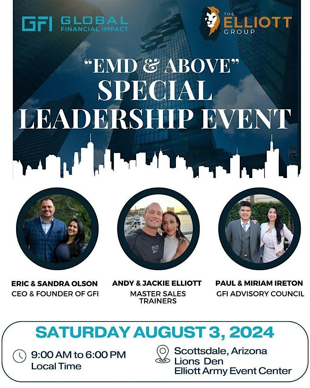 EMD and Above Leadership Training