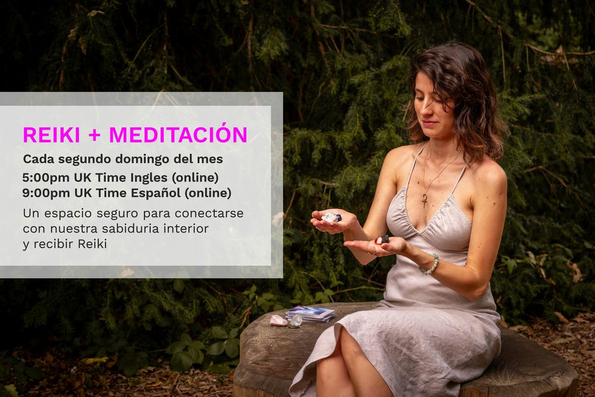 C\u00edrculo de Reiki + Meditaci\u00f3n Online