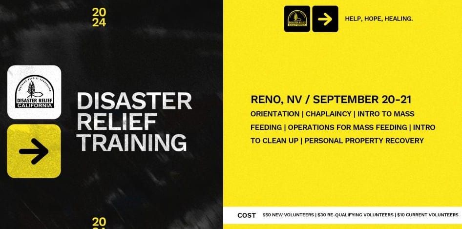 Disaster Relief Training