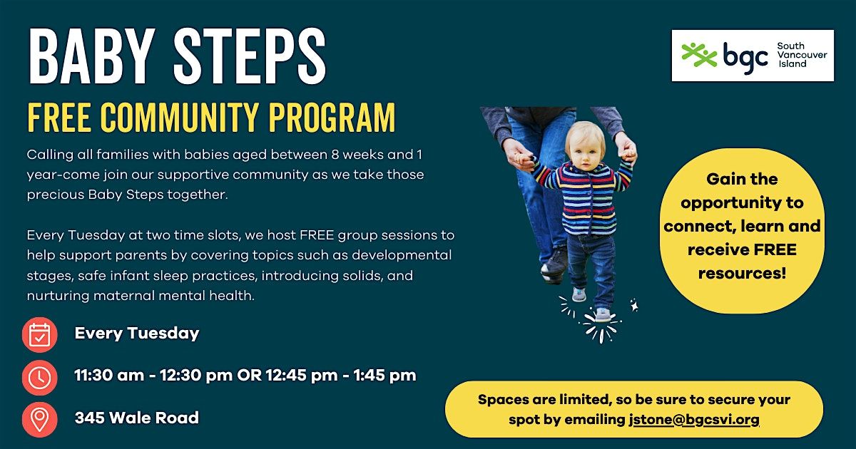 Baby Steps - Free Community Event