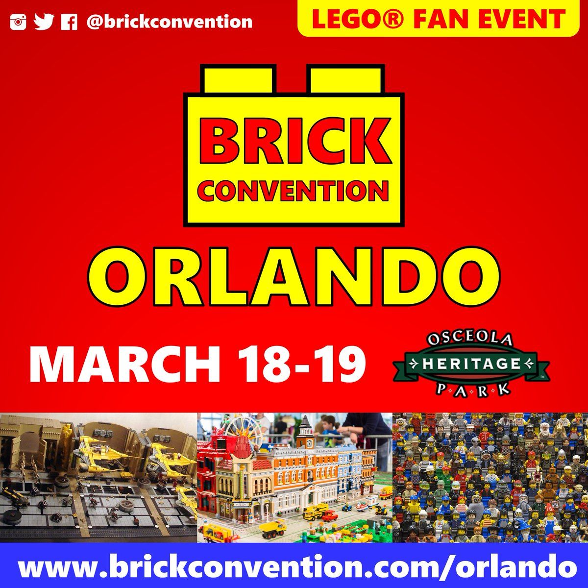 Brick Convention at Events Center at Osceola Heritage Park