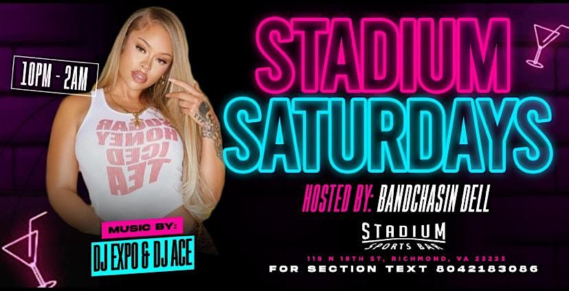 Stadium Saturdays at Stadium Bar & Lounge