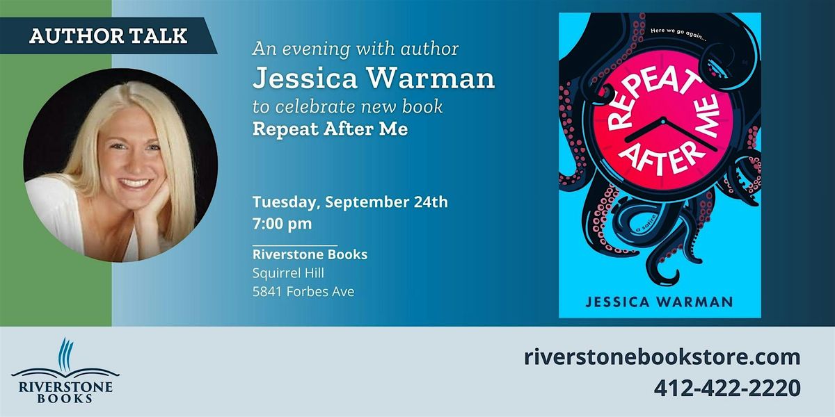 An Evening with Author Jessica Warman on Repeat After Me