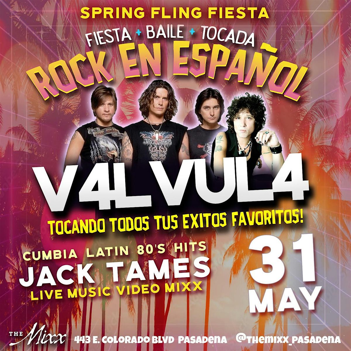 Rock En Espa\u00f1ol en VIVO con Grupo Valvua