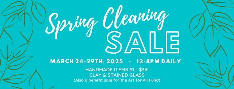 Spring Cleaning Pottery Sale!