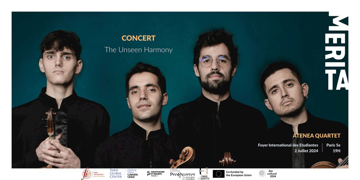 Concert | The Unseen Harmony par le Quatuor Atenea