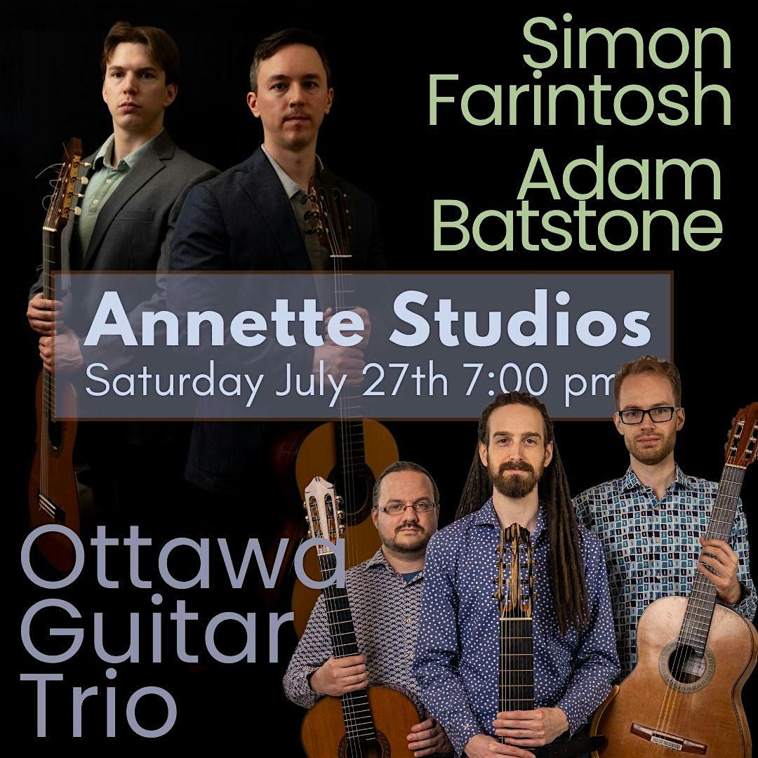 Ottawa Guitar Trio with Simon Farintosh & Adam Batstone