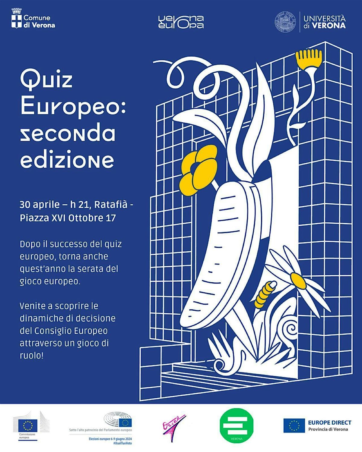 Quiz europeo: seconda edizione - Festival Verona \u00c8uropa
